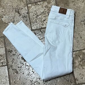 American Eagle Outfitters Hi Rise White Jeggings Size 00